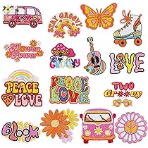 TIESOME 48 Stück Gänseblümchen Aufnäher – 4,2 Cm, Zum Aufbügeln Oder Aufnähen, Für Kleidung & Accessoires