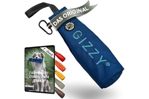 GIZZY DAS ORIGINAL I foderdummy hundar I robust hundfoderpåse för alla raser I Dummy Hundträning med godsaker – Utbildningshj