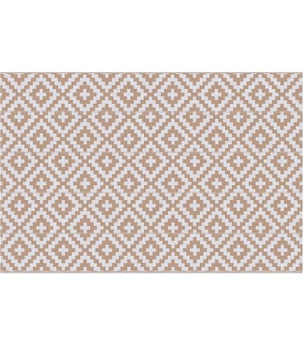 Tapis Extérieur Bahamas 180x280cm - Vert Sauge - Polypropylène 350g/m² - Anti-UV