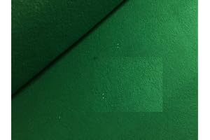 MIDLAND TEXTILES Emerald Green Acrylic Plain Felt Arts and Craft Fabric Material for Sewing Embroidery Decorations 88cm Wide 1 Meter Pre Cut (Emerald, 1 Meter Pack)