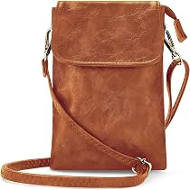 Artizanni Women's Crossbody Phone Case Purse - Vegan Leather, RFID Blocking, With Adjustable Guitar Strap