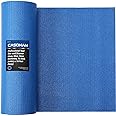 CASOMAN Professional Grade High Grip Tool Box Liner, Drawer Liner, and Shelf Liner, Blue, 16 inch (Wide) x 16 feet (Long), Adjustable Thick Cabinet Liners