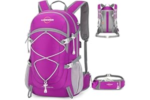 Lumesner 40L Lightweight Packable Foldable Backpack,Travel Camping Hiking Outdoor Sports Backpack Daypack for Men Women