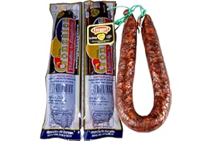 TU DESPENSA EN LA WEB Chorizo Dulce Ezequiel - Morcilla de Burgos Sotopalacios - Lote 1 Chorizo de León + 2 Morcillas de Sotopalacios - Peso Aproximado Chorizo 425 gramos, Morcillas 280 gramos unidad