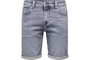 Only & Sons Denim Shorts ONSPLY Mid Waist Regular Fit Shorts
