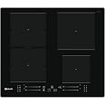 Bauknecht BS 3960F AL Piano cottura a induzione/60 cm/Flexi Space – Zone di cottura flessibili/Active Heat – Cucina professionale/My Menu – 4 funzioni automatiche/Facile da usare