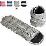 PROIRON Peso Caviglia Peso Polso Durevole Pesi Regolabili con Chiusura a Strappo per Fitness, Esercizio Fisico, Passeggiate, 