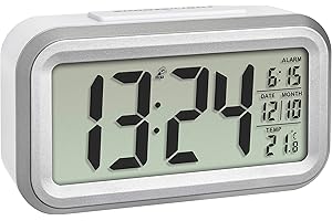 TFA DOSTMANN Reloj-Despertador Blanco (Reacondicionado A)