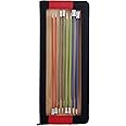 KnitPro Zing breinaalden met knop 40 cm | Licht aluminium 2–12 mm