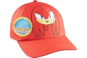 Sonic The Hedgehog Casquette Enfant Garcon Knuckles Shadow Baseball Cap Été Chapeau Enfant à Visière Cadeau Garçon Gamer