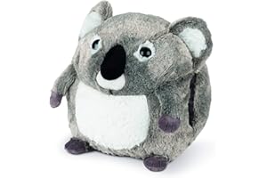 COZY NOXXIEZ Chauffe-mains douillet en peluche pour enfant - Doudou - Oreiller comme coussin chauffant moelleux pour lit, voiture et maison (koala)