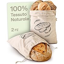 Sacchetto per il pane ricamato a mano - Per la casa e per te - Cuci... | su