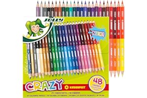 ‎JOLLY Jolly Superstick Crazy Farbstifte 24 Stifte mit 48 Farben