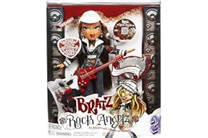 Bratz Rock Angelz Bambola alla Moda in Edizione Speciale 20 Yasmin-Include Chitarra, Abiti, Accessori, Poster e Altro-Riedizione Preferita dai Fan-da Collezione-età: 7+ Anni, Multicolore, 577799