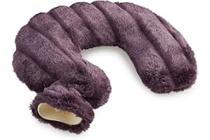 CityComfort Bolsa Agua Caliente para Cuello y Hombros, Bolsas Agua Caliente con Funda de Forro Polar, Regalos Para Hombre y Mujer (Morado)