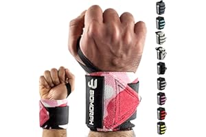 ‎BIOMORPH BIOMORPH Profi Handgelenk Bandagen 54cm für Fitness, Bodybuilding, Kraftsport & Crossfit I Wrist Wraps für Frauen & Männer