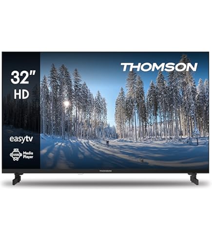 DYON Live 32 Pro Téléviseur HD, 80 cm (32 "), triple tuner (DVB-C/-S2