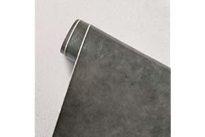 CHANGTSING Patch En Cuir auto-adhésif PU trous de réparation Autocollant Cuir Kit Premiers Soins pour Canapé de Siège de Voiture Meubles Vestes Sac À Main Patch gris foncé 100 x 138 cm