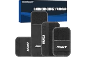 COICER Protection de Cadre de Vélo pour Transport 4 Pièces, Protection de Transport Adaptée aux Porteurs de Velo Thule, Accessoires M,L,XL,XXL