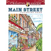Creative Haven Main Street Coloring Book