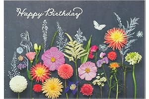 UK Greetings Birthday Card for Her/Friend - Sweet Floral Design, multi, 178mm x 127mm