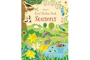 USBORNE CAT ANG First Sticker Book Seasons: 1