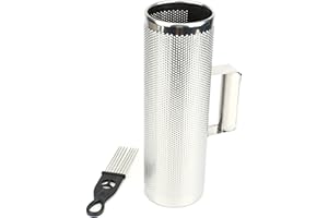 foraineam Latin Percussion 10,2 x 30,5 cm Metall Guiro mit Scraper Instrument