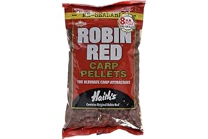 Dynamite Baits Robin Red Carp Pellets – Pre Drilled – 0, Size 900 grams