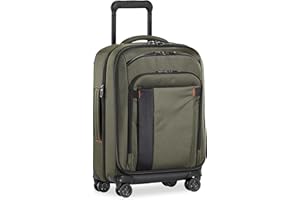 Briggs & Riley ZDX 4-kołowe rozszerzalne walizki obrotowe, Łowca, S, Bagaż podręczny 53 cm