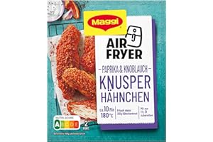 ‎MAGGI MAGGI Airfryer Knusper Hähnchen - Paprika & Knoblauch, 1er Pack (1 x 39g)