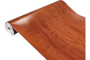 ‎DECOMEISTER DecoMeister Klebefolie in Holz-Optik Holzfolien Deko-Folien Holzdekor Selbstklebefolie Möbelfolie Selbstklebend Fertigrolle Holz Folie für Möbel Calvados 67,5x200 cm