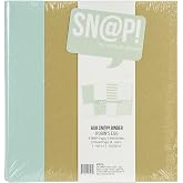 Simple Stories 10734 SNAP BINDER 6 x 8 ROBINS EI, Robin's Egg, Tek Beden