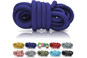 Ganzoo PPM Seil 5 Meter, Tauseil, Hunde-Leine, Halsband, Takeln, Polypropylen Multifilem Rope, 10mm Stärke, Dunkelblau