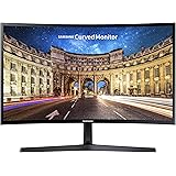 Samsung Monitor S36C (S27C366), Curvo (1800R), 27'', 1920x1080 (Full HD), VA, 75 Hz, 4 ms, FreeSync, D-Sub, HDMI, Ingresso Au
