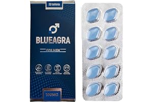 BlueAgra Ginseng Tablets for Men – 20 Count | 100 mg per Tablet | Natural Vitality & Stamina Support | Mineral Complex | Fast Acting | Made in UK