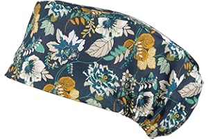 Pilucaps, Gorro quirófano pelo largo modelo MEDITERRANEO unisex para mujer y hombre 100% algodón