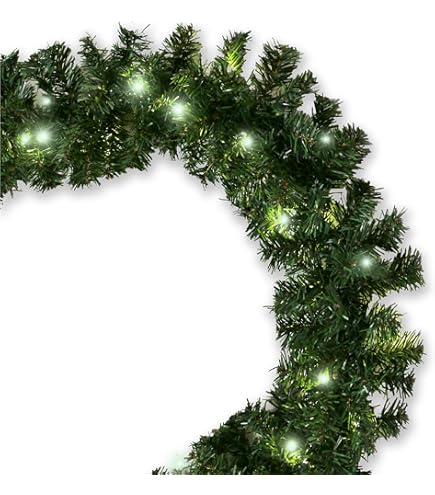 Guirlande de Noël imitation sapin 5m 80 LED - Le Poisson Qui Jardine
