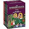 The Mahabharata: Mewari Miniature Paintings (1680-1698) by Allah Baksh (Vol. 1-4)