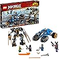 LEGO NINJAGO Legacy Thunder Raider 71699 Ninja Mech Adventure Toy Building Kit, New 2020 (576 Pieces)