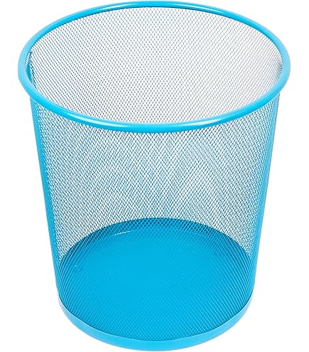 Pattumiera A Rete Ram Da 20 Litri - Acciaio, Per Ufficio, Casa, Bagno, Cucina, Argento - Foto 6