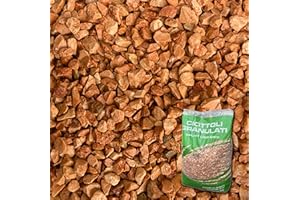 GRANULATI ZANDOBBIO Sassi Decorativi per Giardino e Aiuole Granulato Marmo Rosso Verona 8/12mm Sacco 25kg