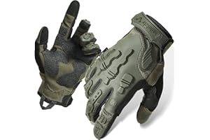 Zune Lotoo Guanti Tattici Militari Touch Screen Softair Guanti Tattici Antitaglio Kevlar Guanti Antinfortunistici Protettivi TPR per Uomo Guanti Moto Donna Sportivi Paintball
