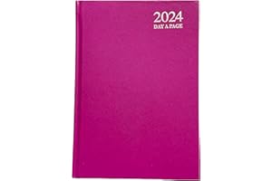 ARTH 2024 diary A5 Day to a Page - Pastel PINK