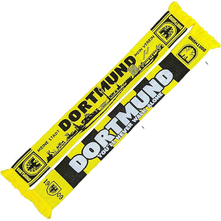 echarpe scarf football BVB 09 BORUSSIA DORTMUND GERMANY DEUTSCHLAND ULTRAS