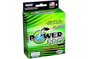 POWERPRO Power Pro Spectra Fiber Braided Fishing Line, Moss Green, 300YD/20LB