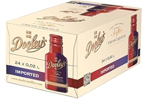 ‎DOOLEY'S Dooley's | Toffee Cream | PET 24 x 0.02 L. | 17 % Vol. | prämierter Toffee Cream Liqueur | mit feinem Vodka & qualitätsvoller Sahne | Perfekt für Cocktails oder Pur