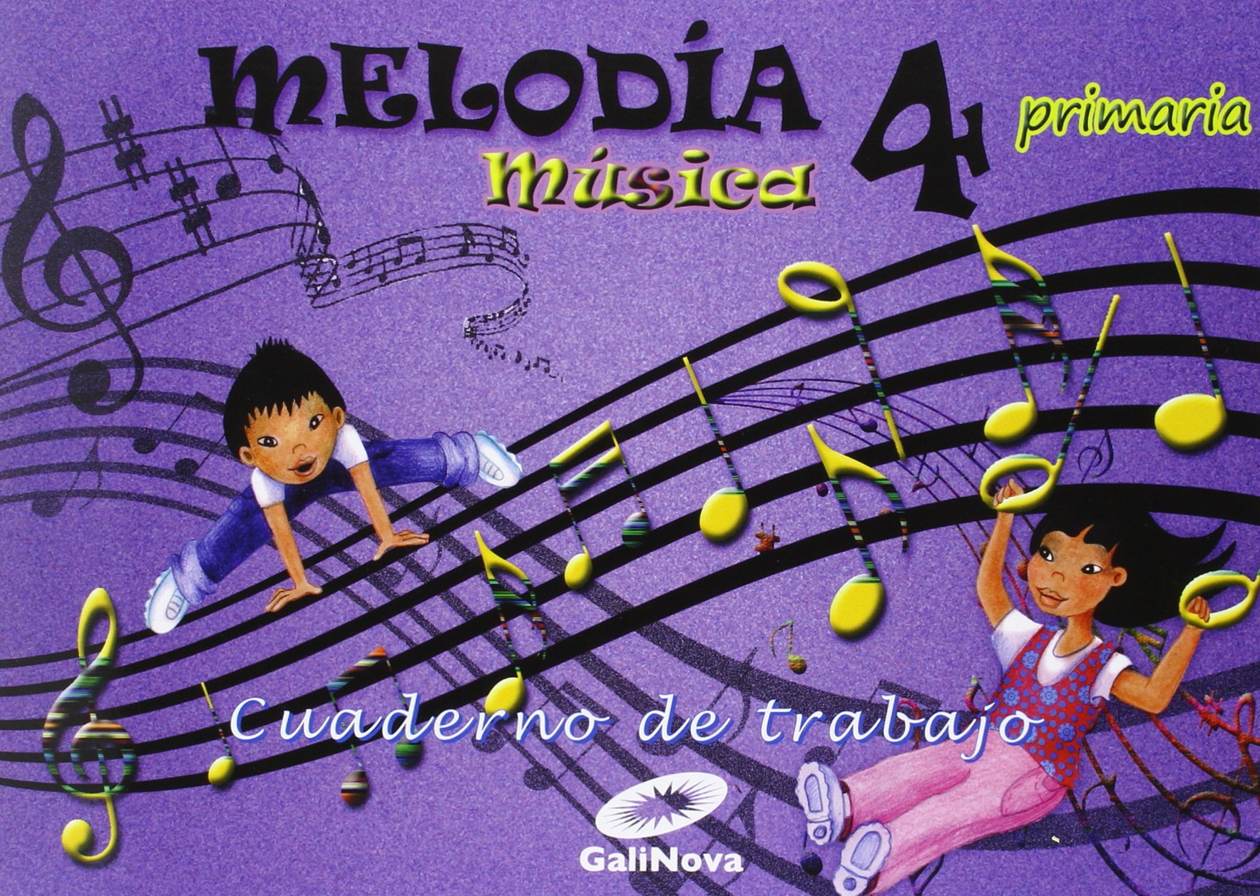Melodía, Música, 4º Primaria : cuaderno