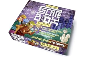 Escape Box Détectives - Escape game enfant de 2 à 5 joueurs - De 8 à 12 ans