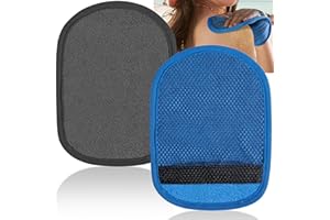 Nayyana 2 pcs. Gants de Sable pour la Plage - Gants Souples pour essuyer Le Sable - Gants de Nettoyage pour Le Sable de la Plage, Sac pour Les activités de Plage, Volley-Ball, bacs à Sable