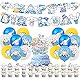 Cinnamoroll Birthday Party Decorations Supplies, Banner, Balloons, Cinnamoroll Cake Toppers Cake Decorations